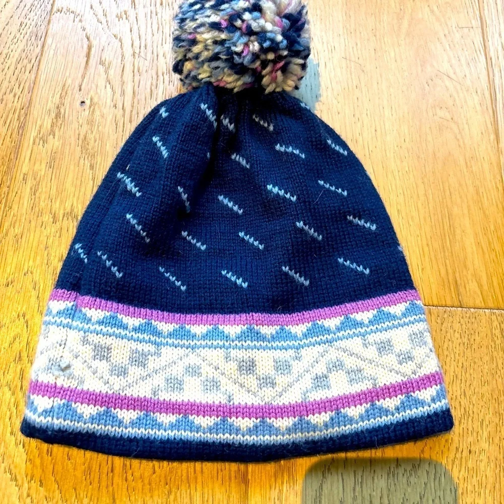 Mountain ladies and ewe vermont fair isle wool hat